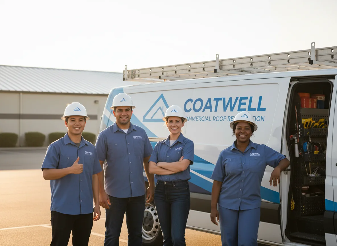Commercial roof coating company in Camden, TX
